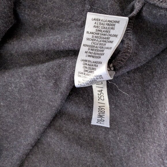 LIFE‎ IS GOOD Crusher T Shirt Men's L Classic Gray Beer Holly Graphic Pullover - Picture 11 of 13